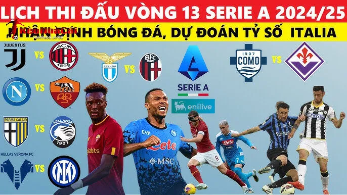 Dự đoán Serie A 2025: Đường đua khốc liệt và hấp dẫn
